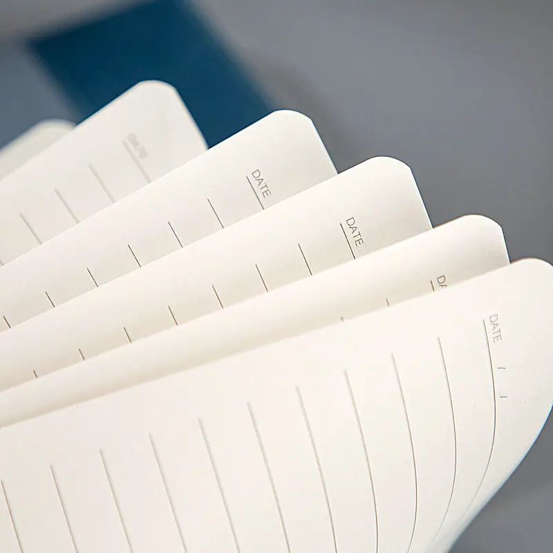 Exquisite PU Leather A5 Business Office Student Notepad Custom Logo Notebook With Magnetic Snap, product detail 8